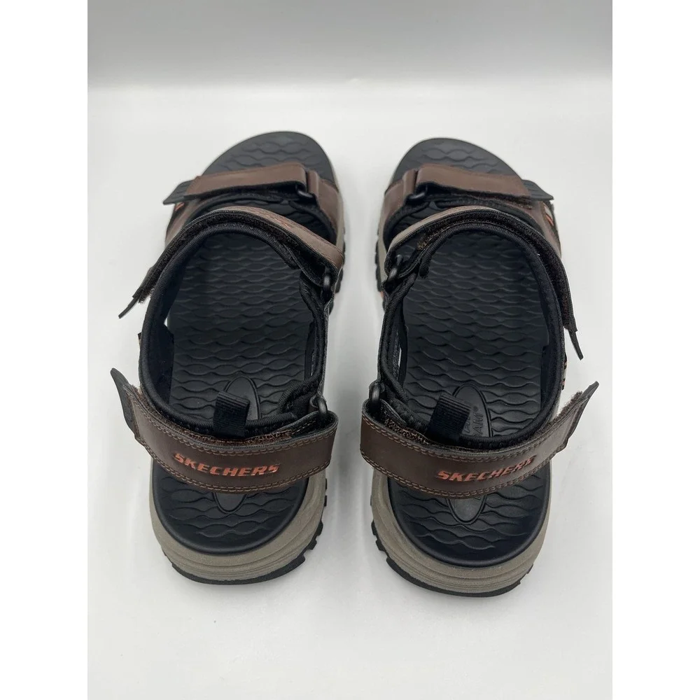 Skechers 205139 BRBK Prewitt Sandals Mens 13 Brown Trail Hiking Comfort
